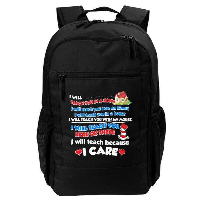 I Will Teach In A Room Now On Zoom Quarantine Backpack
