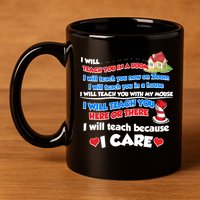 I Will Teach In A Room Now On Zoom Quarantine 11oz C Handle Ceramic Mug