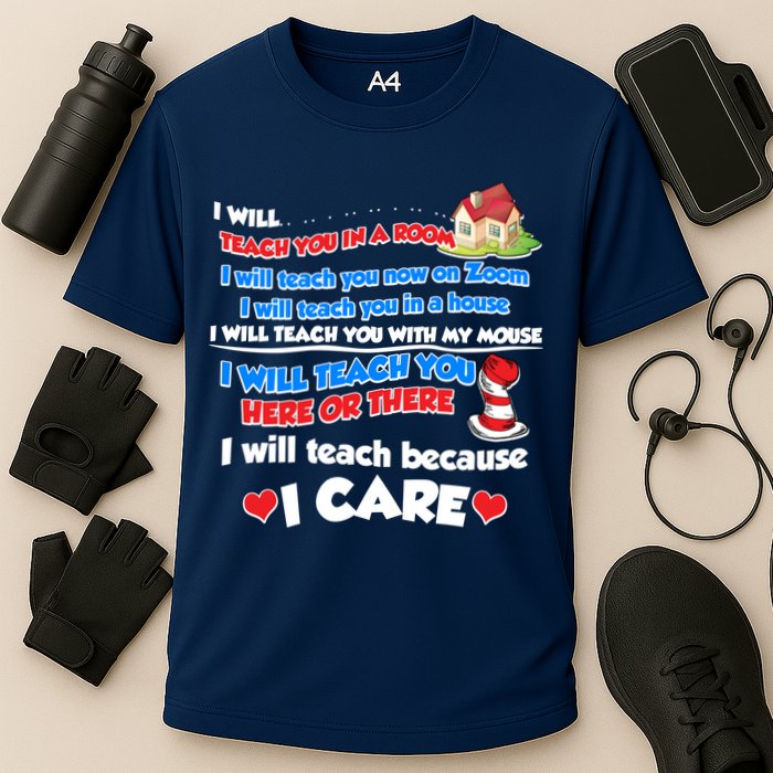 I Will Teach In A Room Now On Zoom Quarantine Performance Shirt