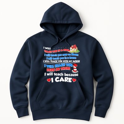 I Will Teach In A Room Now On Zoom Quarantine Hoodie
