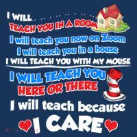 I Will Teach In A Room Now On Zoom Quarantine Flatbill Hat