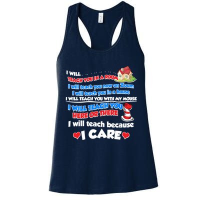 I Will Teach In A Room Now On Zoom Quarantine Womens Tank Top