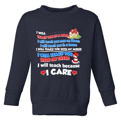 I Will Teach In A Room Now On Zoom Quarantine Toddler Sweatshirt