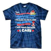 I Will Teach In A Room Now On Zoom Quarantine Tie-Dye T-Shirt