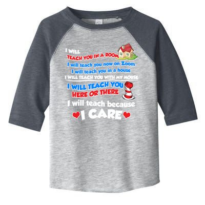 I Will Teach In A Room Now On Zoom Quarantine Toddler Fine Jersey T-Shirt