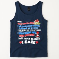 I Will Teach In A Room Now On Zoom Quarantine Tank Top