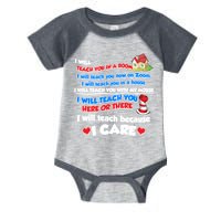 I Will Teach In A Room Now On Zoom Quarantine Infant Baby Jersey Bodysuit