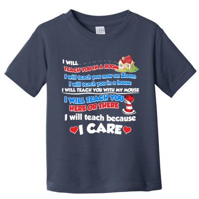 I Will Teach In A Room Now On Zoom Quarantine Toddler T-Shirt