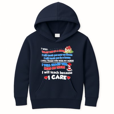 I Will Teach In A Room Now On Zoom Quarantine Kids Hoodie
