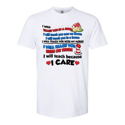 I Will Teach In A Room Now On Zoom Quarantine Softstyle CVC T-Shirt