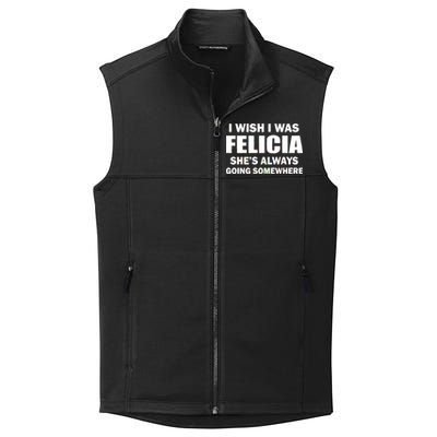 I Wish I Was Felicia Collective Smooth Fleece Vest