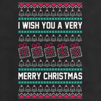 I Wish You A Very Merry Christmas Cute Ugly Sweater 11oz C Handle Ceramic Mug