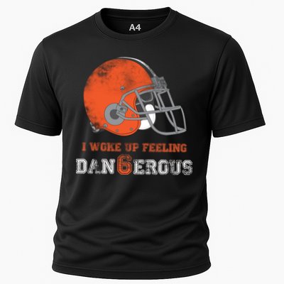 I Woke Up Feeling Dangerous Distressed Performance Shirt