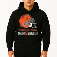 I Woke Up Feeling Dangerous Distressed Hoodie