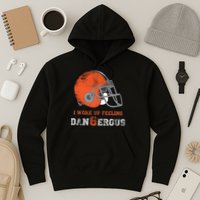 I Woke Up Feeling Dangerous Distressed Hoodie