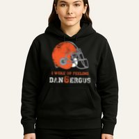 I Woke Up Feeling Dangerous Distressed Hoodie