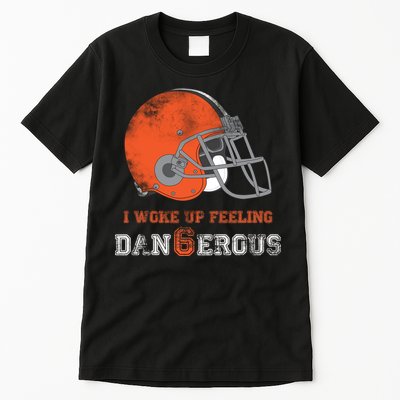 I Woke Up Feeling Dangerous Distressed Tall T-Shirt