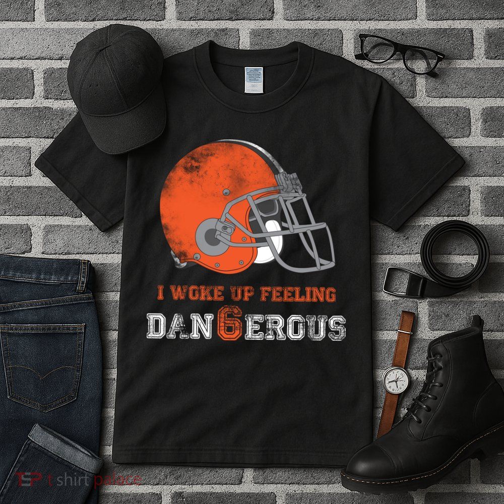 I Woke Up Feeling Dangerous Distressed Tall T-Shirt