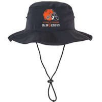 I Woke Up Feeling Dangerous Distressed Bucket Hat