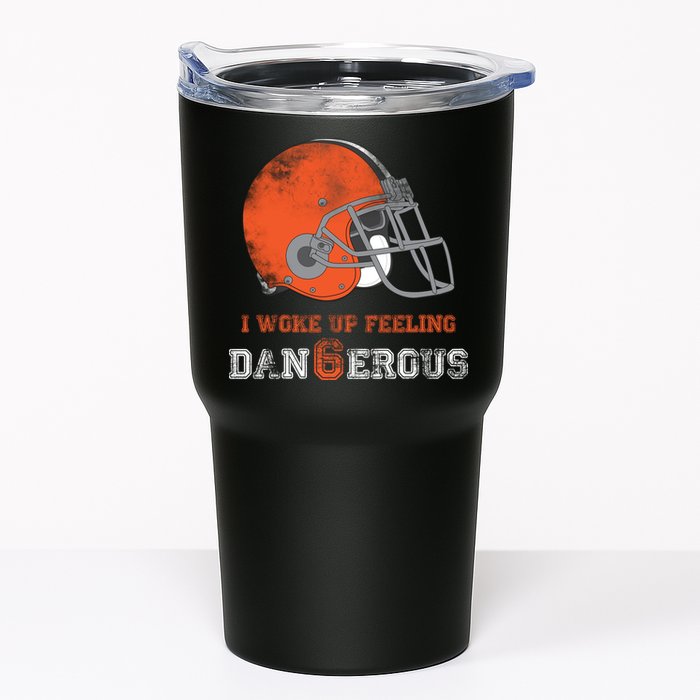 I Woke Up Feeling Dangerous Distressed Tumbler