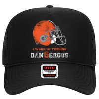 I Woke Up Feeling Dangerous Distressed Hat