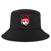 I Woke Up Feeling Dangerous Funny Football Cool Comfort Performance Bucket Hat