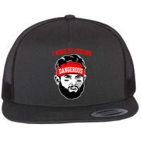 I Woke Up Feeling Dangerous Funny Football Flatbill Hat