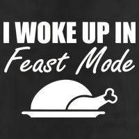 I Woke Up In Feast Mode Thanksgiving Turkey Trucker Hat