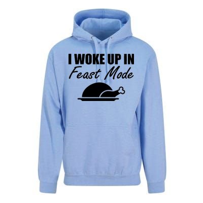 I Woke Up In Feast Mode Thanksgiving Turkey Unisex Surf Hoodie