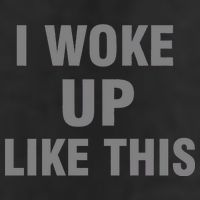 I Woke Up Like This Golf Towel