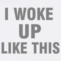 I Woke Up Like This Stainless Steel Travel Mug