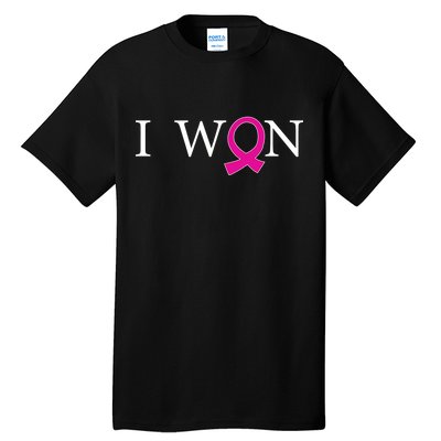 I Won Defeat Breast Cancer Survivor Tall T-Shirt