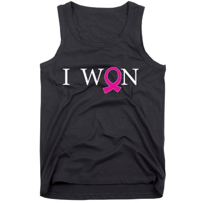 I Won Defeat Breast Cancer Survivor Tank Top