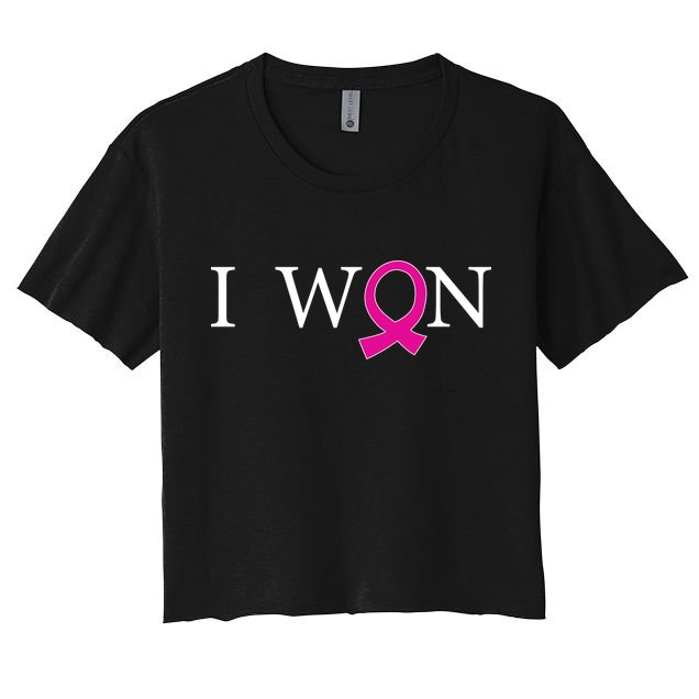 I Won Defeat Breast Cancer Survivor Crop Top