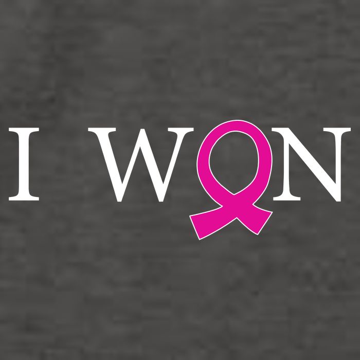 I Won Defeat Breast Cancer Survivor Vector Backpack
