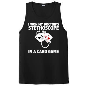 I Won My Doctor's Stethoscope Card Game PosiCharge Competitor Tank