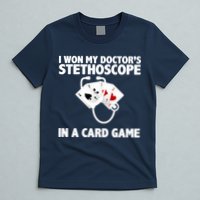 I Won My Doctor's Stethoscope Card Game T-Shirt