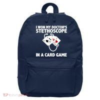 I Won My Doctor's Stethoscope Card Game 16 in Basic Backpack