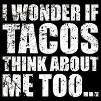 I Wonder if Tacos Think About Me Too Backpack