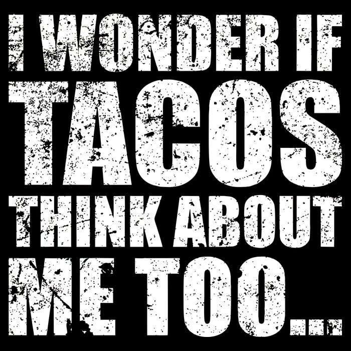I Wonder if Tacos Think About Me Too Backpack