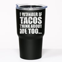 I Wonder if Tacos Think About Me Too Tumbler