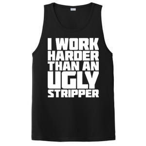 I Work Harder Than An Ugly Stripper PosiCharge Competitor Tank