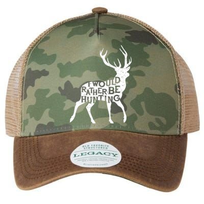 I Would Rather Be Hunting Legacy Tie Dye Trucker Hat