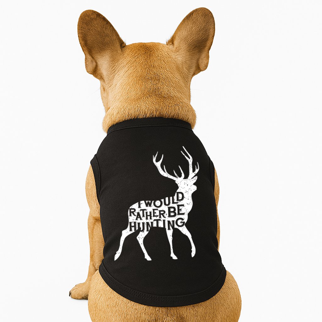 I Would Rather Be Hunting Doggie Tank