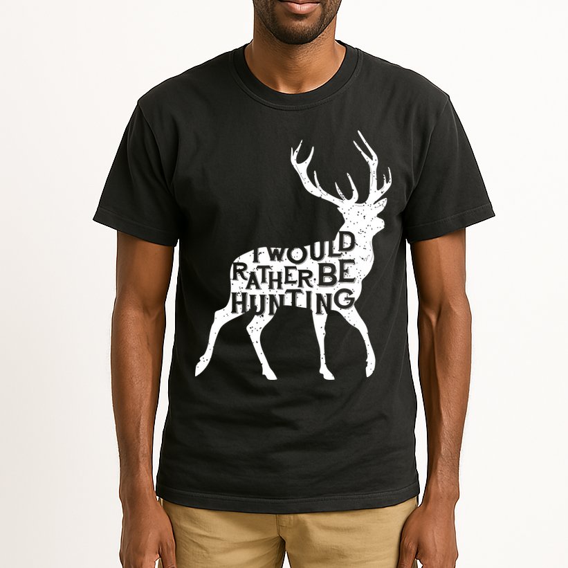 I Would Rather Be Hunting Tall T-Shirt
