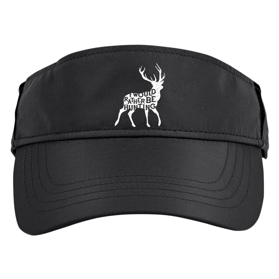 I Would Rather Be Hunting Adult Drive Performance Visor