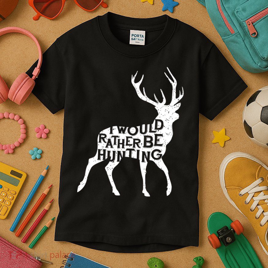 I Would Rather Be Hunting Kids T-Shirt