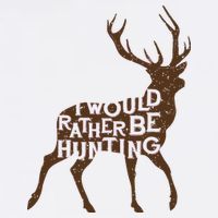 I Would Rather Be Hunting Garment-Dyed Sweatshirt