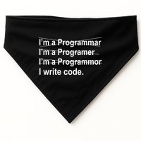 I Write Code USA-Made Doggie Bandana