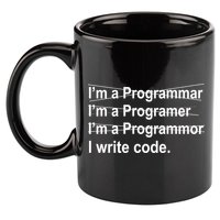 I Write Code 11oz C Handle Ceramic Mug